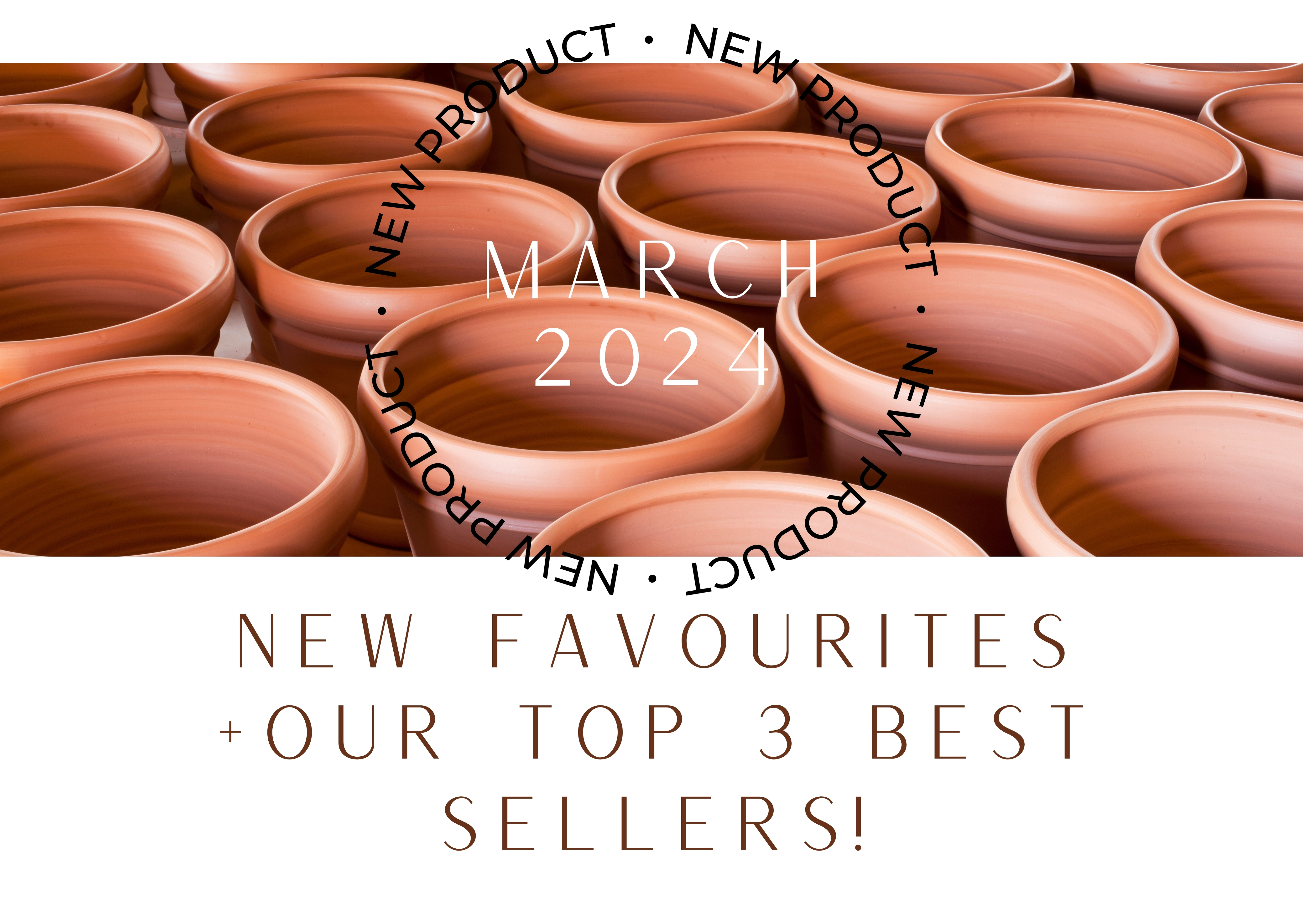 New Favourites and Our Top Three Best Sellers